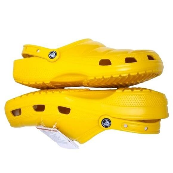 NWT Crocs Clogs Men's Size 10 Women's Size 12 Classic Neo Puff Yellow Unisex - Picture 6 of 16